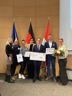 Zusammen mit den Kliniken Beelitz wurden wir mit dem Brandenburgischen Ausbildungspreis ausgezeichnet